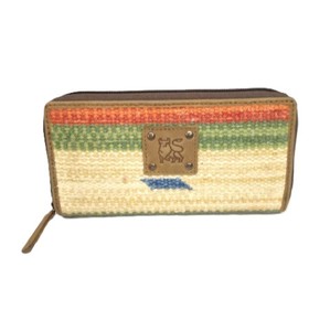 Trendy 2027 Custom Ikat Print Dhurrie Canvas Lady <b>Long</b> Purse Zipper RFID <b>Wallet</b> Coin Card Cash Mobile Clutch Women Girls Vintage - Product Image 1