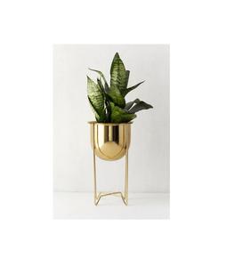 Macetero de Metal Artesanal con Soporte para Decoración Moderna de Interiores y Exteriores, Hogar y Jardín - Product Image 2