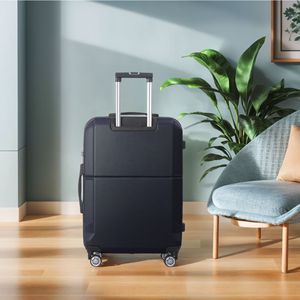 Set Valigie Premium Blu in ABS a 3 Pezzi (20, 24, 28 Pollici) con Manico Multi-Posizione, Ruote Silenziose Girevoli e Approvazione TSA - Product Image 2