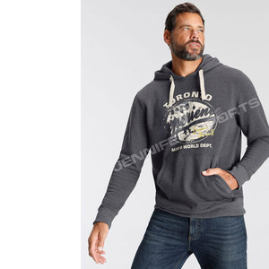 Sweat à capuche oversize d'hiver de haute qualité 450 g/m², design épaules tombantes, respirant, séchage rapide, option logo personnalisé pour homme 100 % coton - Product Image 4