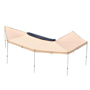 Tenda Laterale per Auto da 133 Piedi Quadrati, 270 Gradi, Impermeabile, UV50+, con Luci LED Integrate per Esterni e Tutte le Condizioni Atmosferiche - Product Image 1