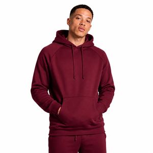Premium Solid Winter <b>Pullover</b> Hoodie for <b>Men</b> and Women Casual Fleece 100% Polyester Comfortable Everyday Wear - Product Image 1