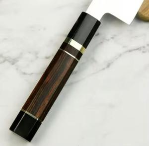 Handmade Damascus Steel Chef <b>Knife</b> <b>Sharp</b> Blade Wood Handle Non-Stick Coating Dishwasher Safe for Daily Kitchen Use - Product Image 2