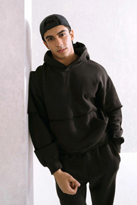 Sudaderas con Capucha de la Mejor Calidad, Sudaderas con Capucha Bordadas con Logotipo Personalizado de Diseñador Premium para Hombre, Sudaderas y Camisetas Holgadas de Lujo para Hombre - Product Image 2