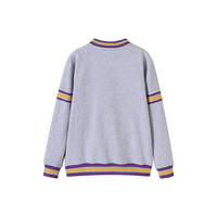 Sweat-shirt à col rond avec poches Prairie View A&M gris chiné personnalisé – Vente en gros, approvisionnement en vêtements en vrac, sourcing pour acheteurs en gros