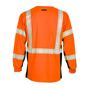 Camisa de Seguridad Premium, Ropa de Trabajo Reflectante de Alta Calidad con Logotipo Personalizado, Servicio OEM, Fabricante de Marca Privada, Venta al Por Mayor - Product Image 3