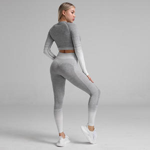Conjuntos Deportivos para Mujer de 2 Piezas, Sujetadores Deportivos Impact Sport y Pantalones de Yoga de Cintura Alta, Conjuntos de 2 Piezas para Mujer, Sujetador Deportivo y Pantalones de Yoga - Product Image 4