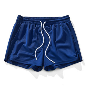 Shorts de sport pour hommes à séchage rapide, personnalisables avec poche zippée, longueur genou, pour la plage et le basketball, vente en gros - Product Image 2