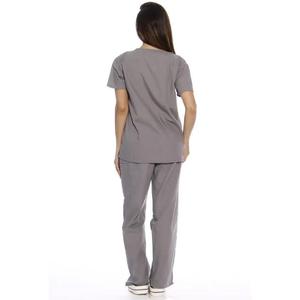 Conjuntos de Uniformes Médicos de Enfermería Resistentes al Agua, de Poliéster y Elastano, Tallas Grandes, Estilo Jogger, para Trabajo, Entrega Rápida - Product Image 2