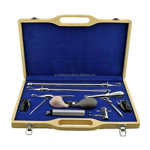 A-1 VERITAS A-1 VERITAS Stainless Steel Sigmoidoscope Proctoscope <b>Set</b> With Anoscope Tubes & Obturator Diagnostic Instrument - Product Image 6