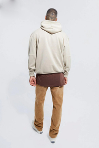 Sudaderas con Capucha de Forro Polar para Hombre con Logotipo Personalizado, 100% Algodón, Transpirables, Resistentes al Viento, Alta Calidad, MOQ Bajo, Estampado Personalizado - Product Image 4