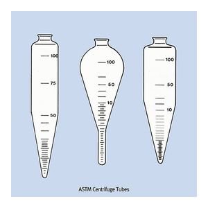 Tube de centrifugation pour huile WITEG ASTM 100 mL en verre borosilicate pour l'analyse de l'huile Daihan Science Corée - Product Image 2