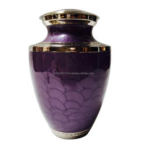 Urne commémorative en aluminium pour le stockage des cendres personnelles accessoire funéraire durable conçu pour un hommage durable au souvenir - Product Image 2