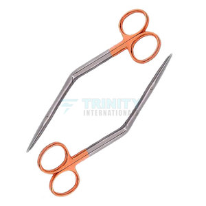 Ciseaux ENT de conception robuste avec lame puissante, coupe précise, manipulation facile, prise en main sûre - Product Image 4