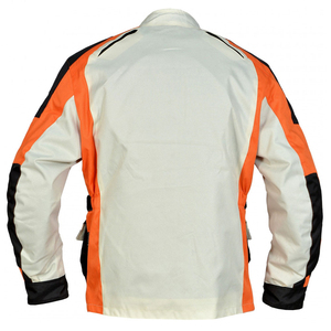 Chaqueta de Motocicleta Negra y Naranja para Hombre, Manga Larga, Resistente al Viento, con Bloques de Color, para Todas las Estaciones, Ropa de Carreras - Product Image 6