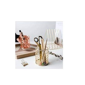 Portalápices de Latón para Material Escolar y de Oficina, Portalápices de Metal Único para Mesa de Oficina, Hogar y Escritorio - Product Image 2