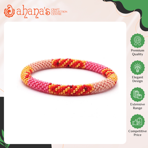 Trusted Dealer Selling Nepal Made Multi Colors Beautiful Handmade Women's Trendy Beaded Glass <b>Beads</b> <b>Bracelets</b> for Sale - Product Image 2