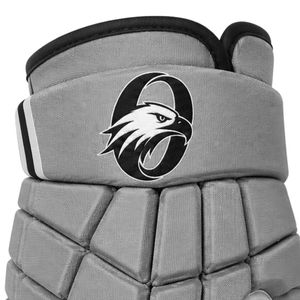 Gray Ice Hockey <b>Gloves</b> Athletic Protective Gear Hockey Team Equipment Match Training <b>Gloves</b> Outdoor Sports Apparel - Product Image 5