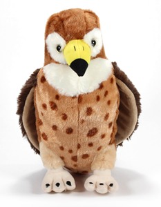 Peluche de Búho, Juguete de Peluche Marrón con Manchas Blancas, 31cm-50cm, Muñeco de Peluche Suave para Niños Unisex - Product Image 2