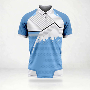 Camiseta de Cricket de Diseño Personalizado Premium, Manga Corta, Sublimación de Bandera, Poliéster Transpirable, Uniforme Deportivo para Hombre, Venta al Por Mayor - Product Image 1
