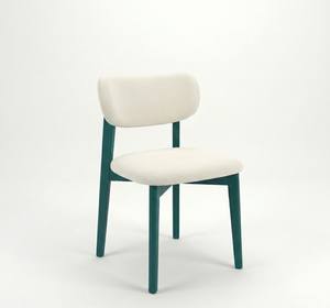 Table à manger moderne avec 4 chaises au design décoratif Garantie 1 an Ensemble de salle à manger moderne 4 places Ensemble de salle à manger compact pour 4 personnes - Product Image 2