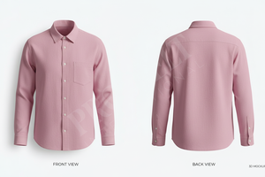 Chemise habillée boutonnée à manches longues de qualité supérieure, coupe classique, en coton doux, infroissable, respirante, écologique, décontractée - Product Image 4