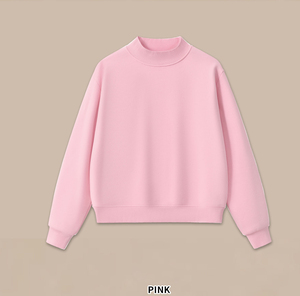 Multi color Mockneck Sweatshirt Matching Shorts <b>Mock</b> <b>Neck</b> Sweatshirt Oversized Sweat Suit Shorts Set Sweatshirt - Product Image 5