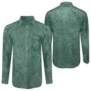 เสื้อเชิ้ตผู้ชายผ้าเนื้อนุ่มแบบเป็นทางการ เสื้อเชิ้ตผู้ชายสไตล์หรูหราแขนยาว เสื้อเชิ้ตผู้ชายแขนยาวผ้าฝ้ายน้ำหนักเบา - Product Image 3