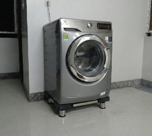 Support de base robuste PH-03 pour appareils électroménagers de grande taille, réfrigérateur, congélateur, lave-linge, sèche-linge, capacité de charge de 300 kg, tube en acier inoxydable - Product Image 6