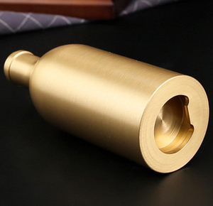 Porta Palillos de Latón con Acabado Dorado, Adornos Decorativos para Hoteles y Restaurantes, Porta Incienso de Latón - Product Image 3