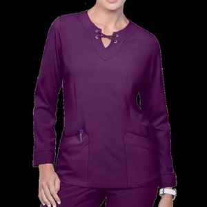 Uniforme Médico Personalizado de Manga Corta para Enfermeras, Conjunto de Uniformes de Hospital, Ropa de Trabajo de Lona de Secado Rápido y Transpirable Unisex para Hospitales - Product Image 1