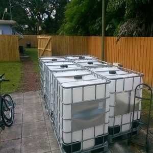 Compre Contenedor IBC de 1000 Litros con Base de Paleta y Bomba para Almacenamiento de Líquidos, Nitrógeno Líquido, Productos Químicos o Agua - Product Image 3