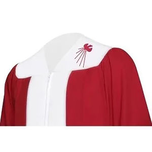Robes de chœur avec étole de prêtre brodée assortie, Robes de chœur en gros pour les uniformes liturgiques de l'Église, Robes de vicaire, Robes de docteur, Robes de clergé - Product Image 4