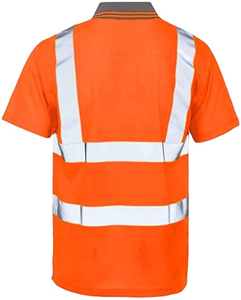 Ropa de Trabajo de Alta Visibilidad para Hombre, Transpirable, con Estampado, Manga Corta, Personalizable con Logotipo, Reflectante, de Seguridad - Product Image 2