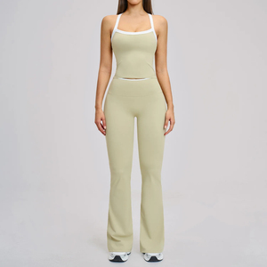 Nuevo Conjunto Deportivo para Mujer, Traje de Yoga Elástico para Entrenamiento, Ropa Deportiva Femenina para Ejercicio - Product Image 2