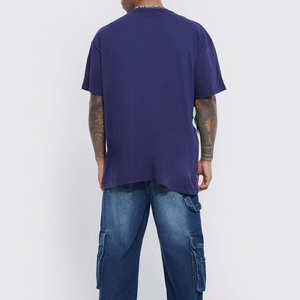 Camisetas de Hombre al por Mayor Ecológicas 100% Algodón, Impresión Puff Personalizada, Diseño Gráfico, Cuello Redondo, Manga Corta, Calidad Premium - Product Image 3