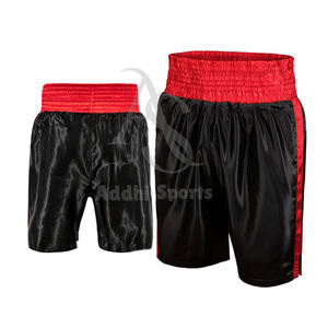 Pantalones Cortos de Boxeo Profesionales Personalizados para Hombre, de Satén y Poliéster, para Entrenamiento, Fabricante OEM, Alta Calidad, Ecológicos, de Secado Rápido - Product Image 3