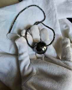 Diamante Moissanita Esférico Negro de 217 Ct, Diamante Moissanita Suelto - Product Image 2