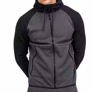 Survêtement pour homme, ensemble jogging, survêtement d'automne, ensemble de survêtement avec sweat à capuche et pantalon de jogging, logo personnalisé, tissu polaire technique - Product Image 2