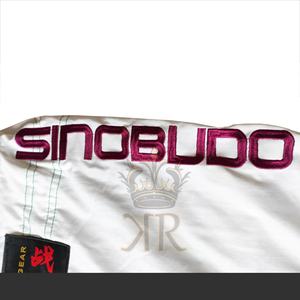 Kimono de Jiu-Jitsu Brasileño para Entrenamiento de BJJ MMA para Adultos Unisex 100% Algodón 450gsm Transpirable Colores Personalizados Cinturón Blanco - Product Image 5