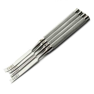 Astrin – Set d'instruments chirurgicaux pour greffe osseuse : Osteotomes dentaires, burins d'expansion osseuse et marteau de 2,17 cm - Product Image 6
