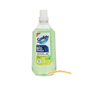 Nettoyant pour sols Sunlight Bio Shield Yuzu Citron Citronnelle Liquide 1 Kg Agent de nettoyage écologique pour sols - Product Image 1