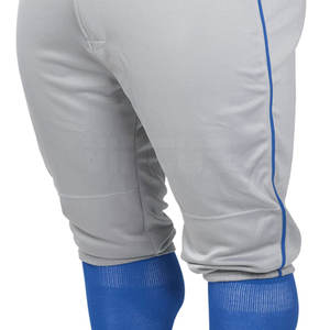 Pantalon de baseball respirant de couleur unie, prix abordable, dernier design, vente en gros par le fabricant pakistanais - Product Image 3