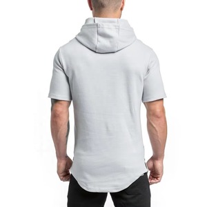 เสื้อฮู้ดดี้บุซับในปักลาย แขนสั้น ผู้ชาย ผ้าฝ้าย 100% คุณภาพสูง พิมพ์ลายตามสั่ง ราคาขายส่ง เหมาะสำหรับฤดูหนาว ใส่ลำลอง ออกกำลังกาย ฟิตเนส - Product Image 2