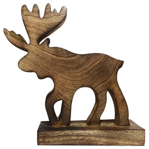 Vente en gros de nouveau design indien artisanal de luxe personnalisé Arbre de Noël décoratif pour la maison en bois et métal Graphiques imprimés UV suspendus - Product Image 5