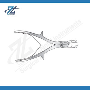 Horsley - Cortador de Huesos de Acción Compuesta, Pinzas para Cortar Huesos y Rongeur, Instrumento Quirúrgico Ortopédico de Acero Inoxidable - Product Image 6