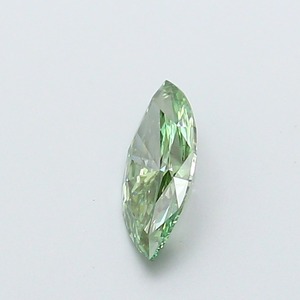 Diamant de laboratoire CVD vert vif fantaisie taille marquise de 0,77 carat, clarté VS1, très bonne finition, pierre précieuse en vrac en stock - Product Image 2