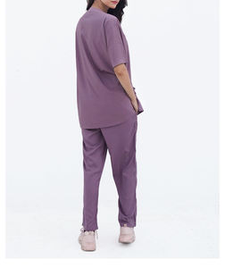 Nersing High-quality Denim <b>Scrub</b> Sets Slim Fit Jogger Unisex Nurse Medical <b>Scrub</b> Suit Needle Detection Customizable Hospital - Product Image 5