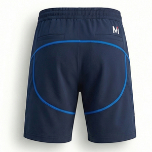 Pantalones Cortos Deportivos para Hombre, Corte Regular, Cintura Elástica, Transpirables, de Secado Rápido, Estilo Urbano Informal, Serie Premium Maluza Industries - Product Image 3