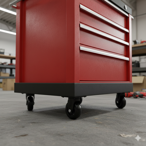 Rueda rígida de 3 pulgadas con placa superior – Núcleo de PP + banda de PU para un desplazamiento suave en armarios de herramientas y carros de fábrica - Product Image 2